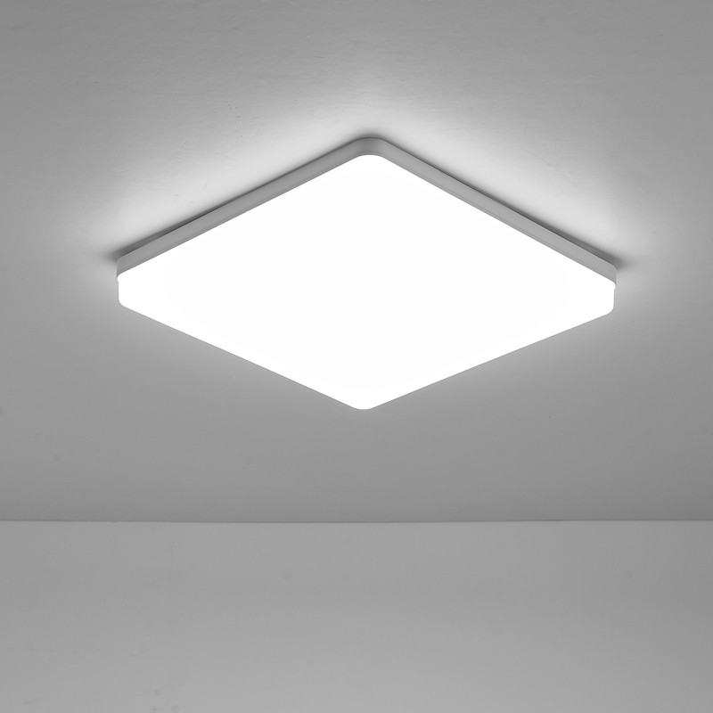 LEDs Ceiling Light Flush Mounting 24W Square Ceiling Lamp for