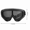 X400 Tactics Mesh Goggles Steel Lenses Sunglass Outdoor Paintball Eyewear