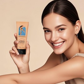 Leg Makeup, Tattoo Cover Up Makeup 24-Hour Long-Lasting Sweatproof Waterproof Body Makeup No Transfer. 03 (Bronze)