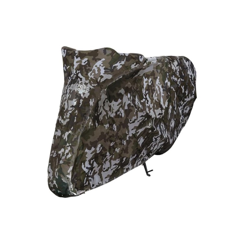 Oxford Aquatex Camo Motorcycle Cover CV212 (Medium) Camouflage
