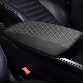 AOMSAZTO Armrest Covers for 2017-2021 Ford Fusion Carbon Fiber