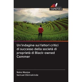 Un'indagine sui fattori critici di successo della società di proprietà di Black-owned Commer