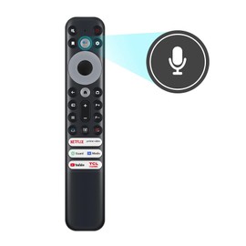 AULCMEET RC902V-FMR1 Voice Replacement Remote Control Compatible with TCL 4K OLED Smart TV 49P30FS 65P8S 65P8 55P8S 50P725G 55C728 75C728 65X925 55R635 65R635 75R635 5R6466 10