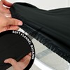 vctops 100% Waterproof Pu Leather Round Table Cloth Cover, Oil