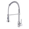 Contemporary Single-Handle Kitchen Faucet Modern Commercial Home Water Tap Ceramic