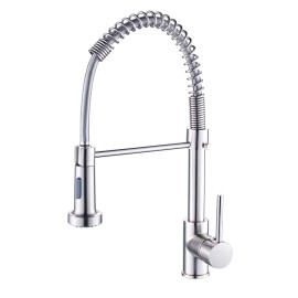 Contemporary Single-Handle Kitchen Faucet Modern Commercial Home Water Tap Ceramic Cartridge Brass Material Single-HoleColor: 189-33N, Surface Finishing: Other