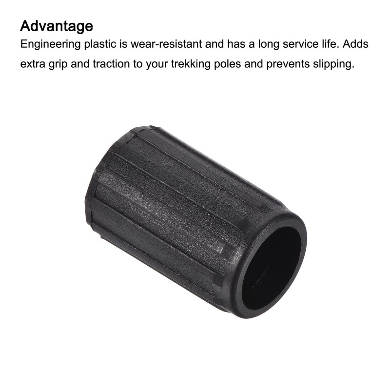 PATIKIL 6pcs 14mm Stick Replacement Cap End Tip Protector for