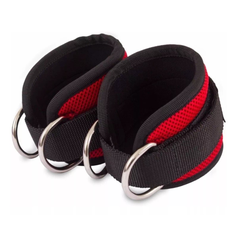 MTX Grilletes De Tobillos 2 Pares Para Ejercicios Con Poleas