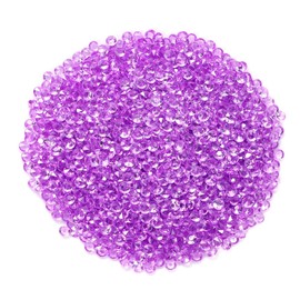Housoutil 1000pcs Transparent Acrylic Diamonds for Wedding Decorations Violet Table Scatter Crystals for Bridal Showers Parties and Events Versatile Craft Vase Fillers
