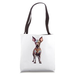 dog holder retro dog lover best mexican dog Xoloitzcuintle Tote Bag