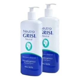 Jabón Corporal Hipoalergenico Grisi Neutro 2 Pzas De 900 Ml