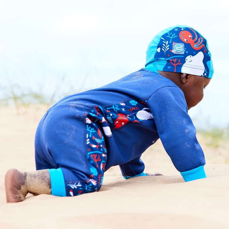 Splash About Warm in One Baby Wetsuit, Under The Sea,