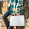 OSALADI Aluminum Alloy Briefcase for Makeup Tools Storage Strong Hard