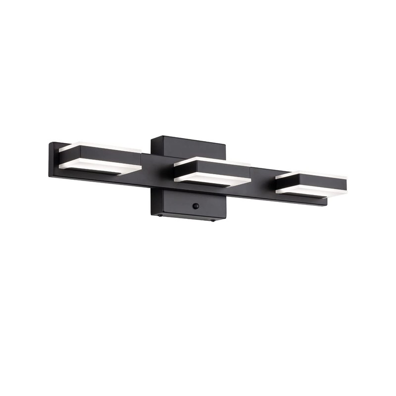 mirrea 20" LED Black Vanity Light 3000K/4000K/5000K CCT Adjustable 3