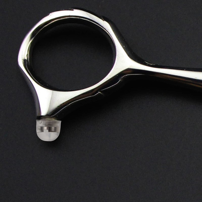 Kisangel Scissor Replacement Muffler Hairdressing Scissor Silencers High Transparency Pet