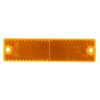 Grote 40133 Yellow Mini Stick-On / Screw-Mount Rectangular Reflectors