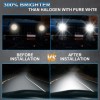 SHENKENUO For Hummer H2 2003-2009 7 Inch Round LED Headlight