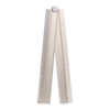 sourcing map Folding Straight Ruler 30cm Metric Aluminum Alloy Protractor