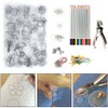 6PCs DIY Colored HandMade Heat Shrink Sheet DIY Crafts Tool