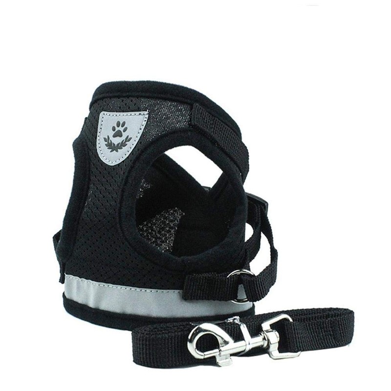 Dog Harness No Pull, Pet Harnesses Easy Hook, Adjustable Reflective