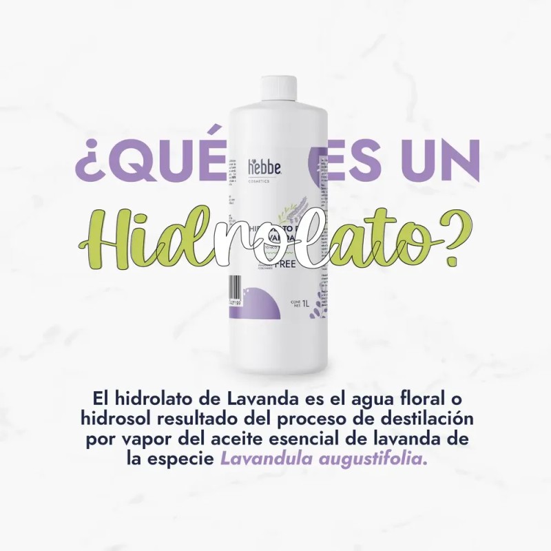 Hidrolato de Lavanda Hebbe: Tónico Facial Natural para Todo Tipo