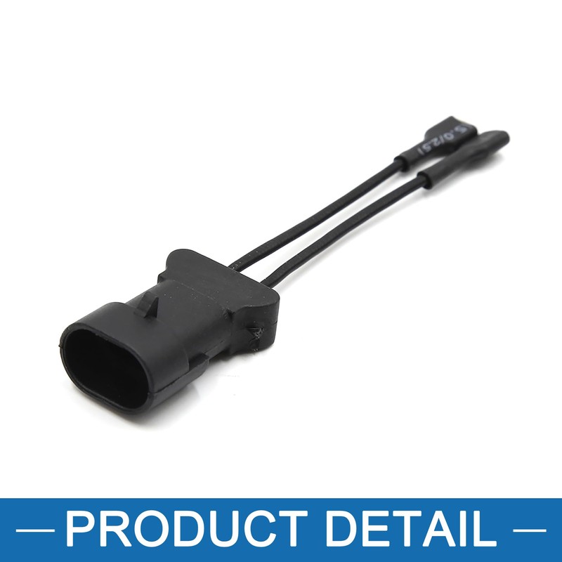 A ABSOPRO Car Horn Wiring Harness Wired Speaker Adapter Connector