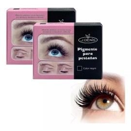 J. Denis Pigmento Para Pestañas J Denis® Negro 2 Piezas