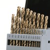GMTOOLS 21Pcs Cobalt Drill Bits Set, M35 HSS, 135 Degree