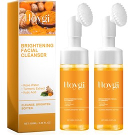 Limpiador Facial De Cúrcuma (2 Unidades), Espuma Limpiadora, Limpiador Facial, Espuma Ácida Para Limpieza Profunda De Todo Tipo De Piel.