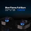 BRS-32 Portable Camping Stove, Foldable, Adjustable Control, and Carrying Case