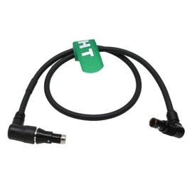 HangTon Power Adapter Cable for PVS-31 Battery Pack to Wilcox GSGM ANVIS AVS-6/9 DPAM AN/PVS-23 AN/PVS31 Night Vision Goggles, Fischer 4 pin to Lemo 4 pin 20"