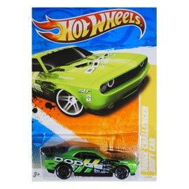 Hot Wheels 2011 2011 New Models 6/50 Green Dodge Challenger Drift CAR 6/244