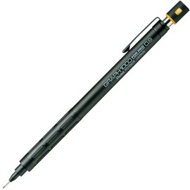 Pentel Graph1000 Lapicero Portaminas Profesional, Metálico, 0.9 mm, Paquete con 1 Pieza, Negro, PG1009