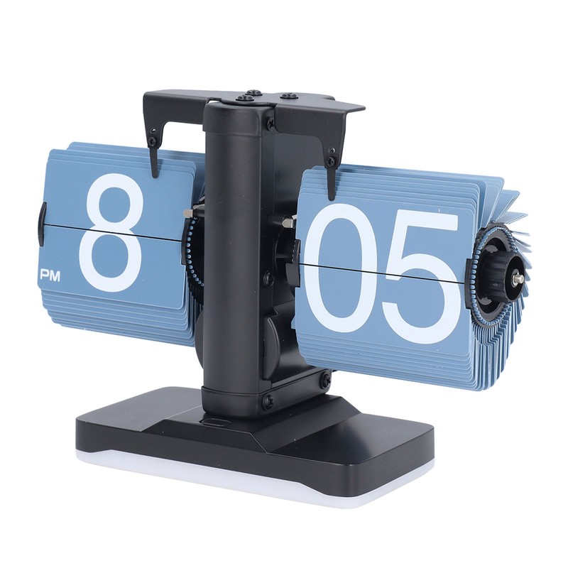 Auto Flip Clock Stylish Look Quiet Operation Adjustable Brightness Flip