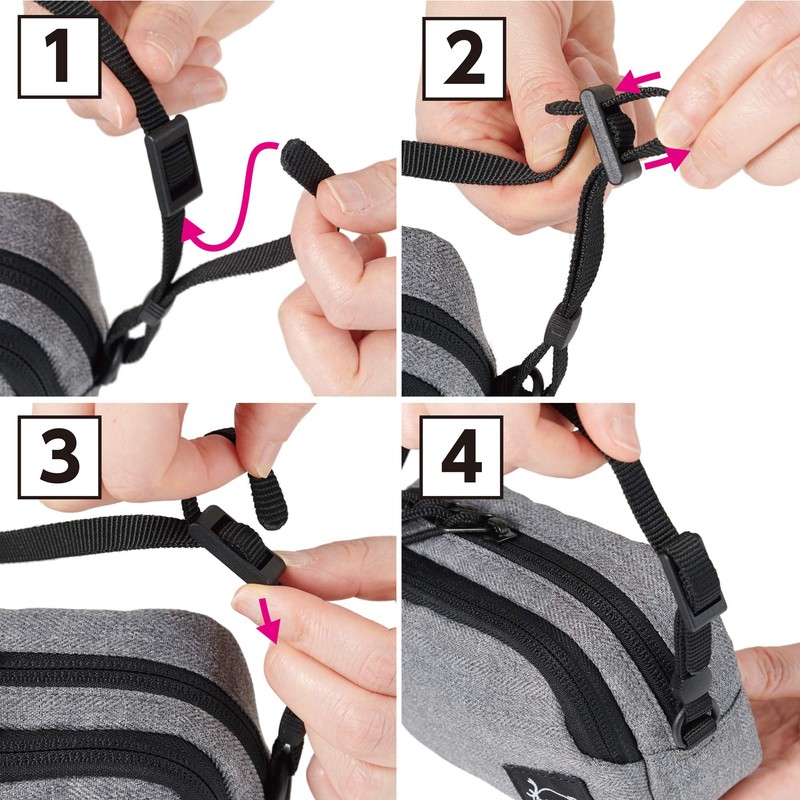 Hakuba SCH-HDMPMMT Camera Case, Chululu Holiday, Multi-Pouch, M, Stores Smartphones,