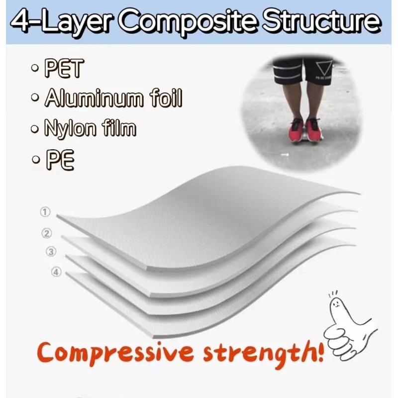 ARIESEE 5L Ice Bath Bags Set for Cold Plunge Therapy