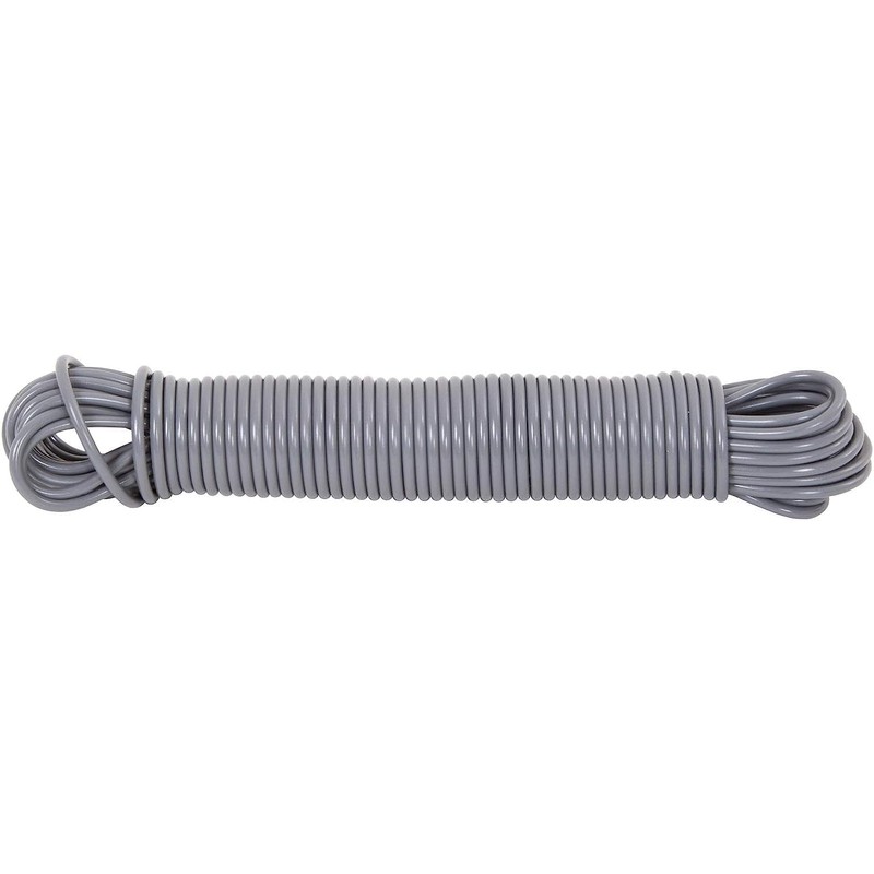 25m Washing Line rope Extra Strong Steel Core 3.5mm Indoor/Outdoor