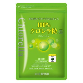 山田養蜂場 100％クロレラ粒 1000粒 袋入 [ クロレラ ]