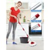 4 Pack Spin Mop Replacement Head Compatible with O-Cedar EasyWring