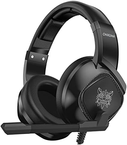 K19 Auriculares para juegos con cable de 3,5 mm Auriculares supraaurales con cancelación de ruido Auriculares deportivos electrónicos con micrófono