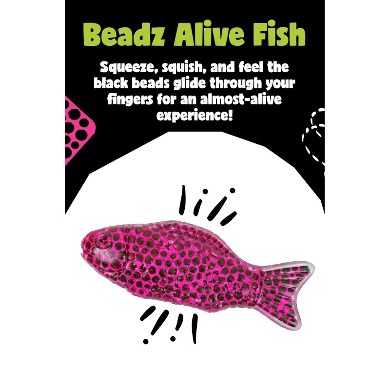Keycraft Beadz Alive Fish | Sensory Fidget Toy | Stress