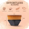 Flat Top Kabuki Concealer & Foundation Brush – Vegan, Cruelty-Free