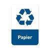 Recycling Stickers Set of 8 Paper Bin 10 x 15