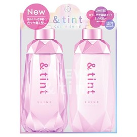 &tint Color Shine Color Care Experience Pair Set, Shampoo 10.1 fl oz (300 ml) / Treatment 10.6 oz (300 g)