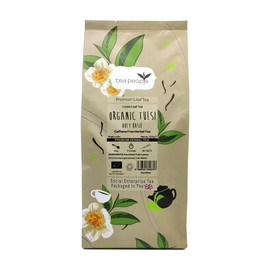 Tea People Organic Tulsi (Holy Basil), 200g Loose Leaf Herbal Tea In A Small Catering Pack