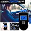 Alcohol Breathalyzer, Portable Alcohol Breath Tester with 20 Mouthpieces, Professional-Grade