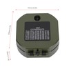 Brunton Compass Brunton Geological Compass Green Professional Outdoor High Accuracy