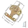 JianLing 2PCS Metal Table Locks Dining Training Table Buckles Connectors