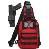 ATBP Small Tactical Sling Bag for Men with Holster Military