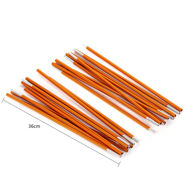 2Pcs Outdoor Aluminium Alloy Tent Building Supporting Rod Pole Bar